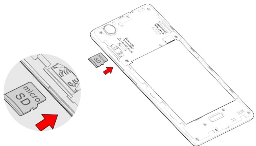 WIKO Y60 - ~ Installazione della Micro SD - 1