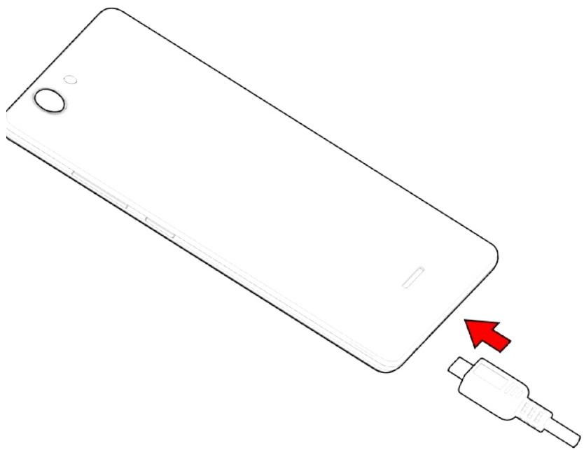 WIKO Y60 - Aufladen des Akkus - 1
