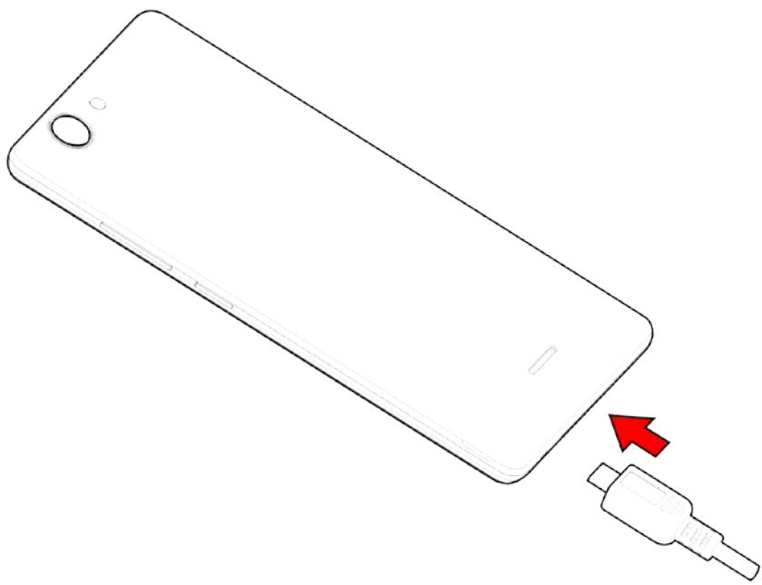 WIKO Y60 - - Recarga de la bateria - 1