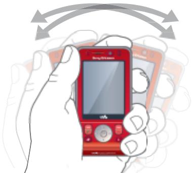 SONY ERICSSON W595 WALKMAN - Commande Agitation - 2