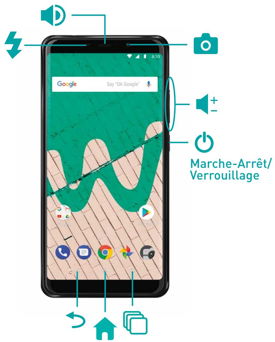 WIKO JERRY 3 - Contenu du coffret : - 4