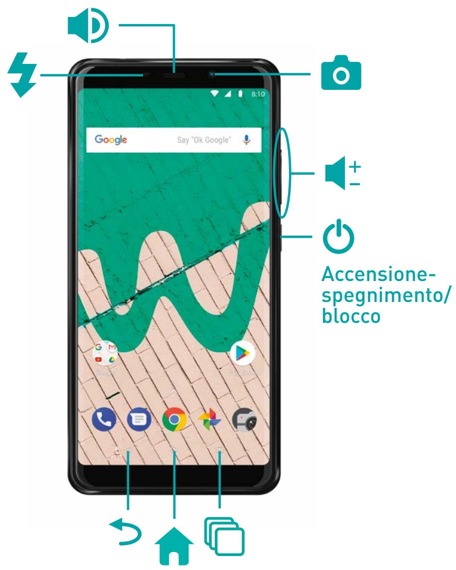 WIKO JERRY 3 - Componenti del dispositivo - 2