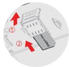 WIKO HARRY 2 - - Inserting the SIM cards - 1