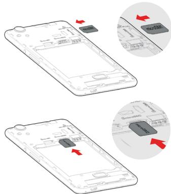 WIKO LUBI 5 PLUS LS - Insertion des cartes SIM - 1