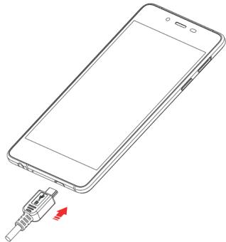 WIKO RIFF 3 PLUS LS - Chargement de la batterie - 1