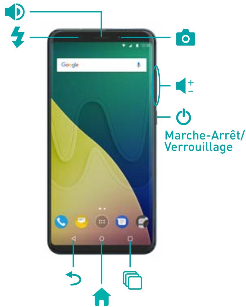 WIKO Y80 - Contenu du coffret : - 4