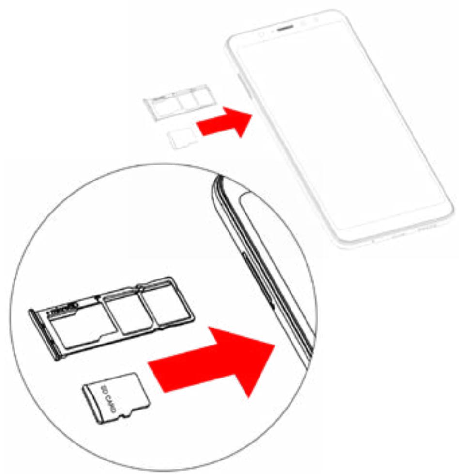 WIKO Y80 - ~ Installing Memory Card - 1