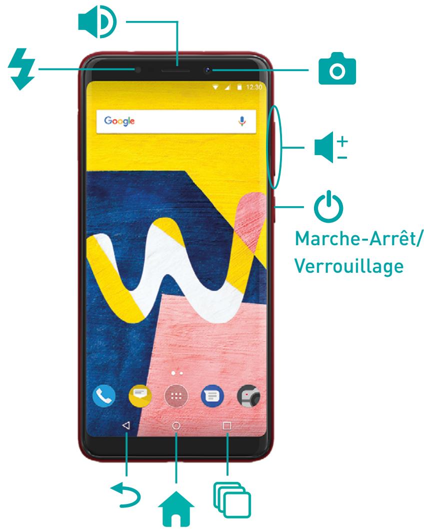 Google 12:30 Marche-Arrêt/ Verrouillage