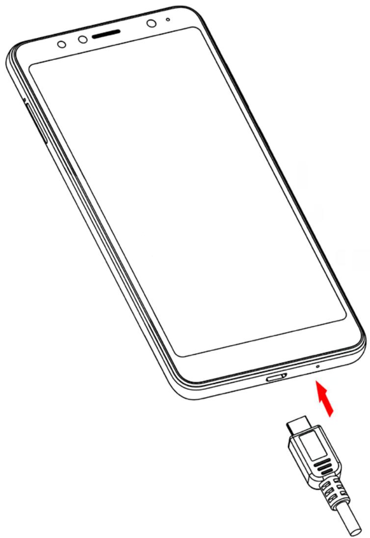 WIKO Y80 BS - \~ Charging the Battery - 1