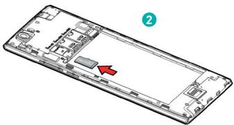 WIKO CINK SLIM 2 - - Installing Memory Card - 2