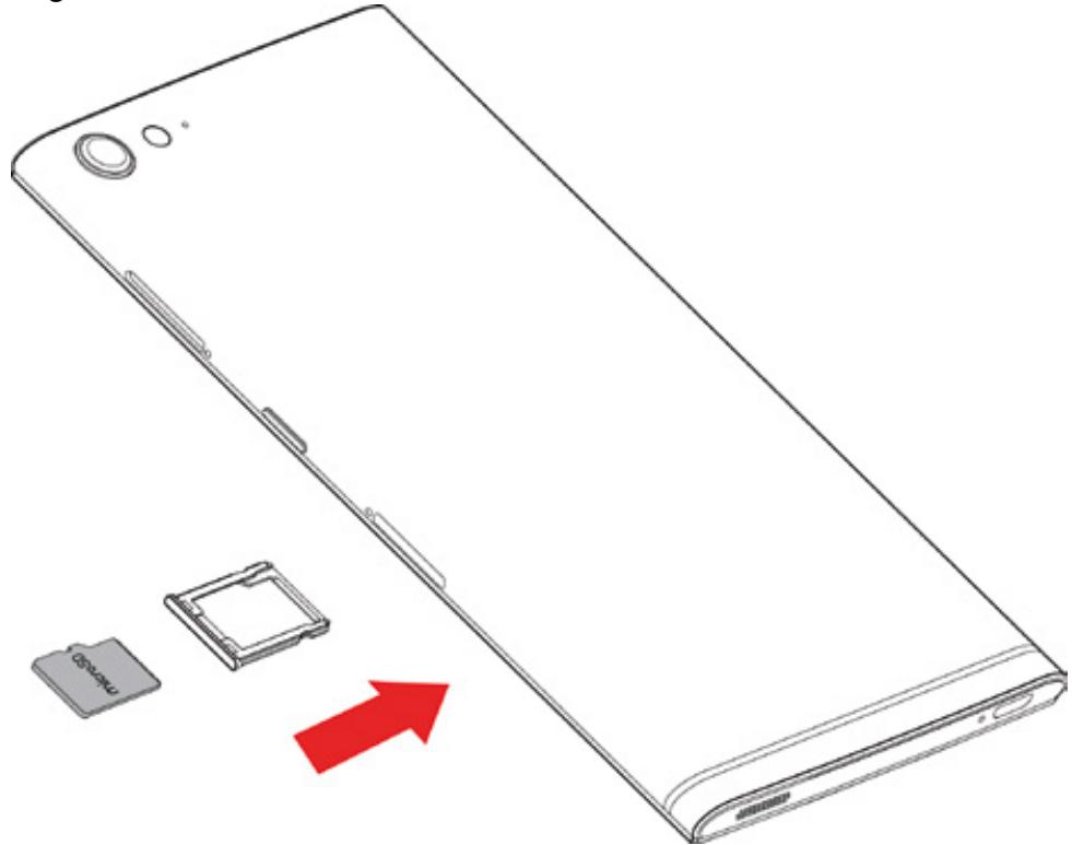 WIKO RIFF 3 LS - \~ Instalación de la tarjeta de memoria - 1