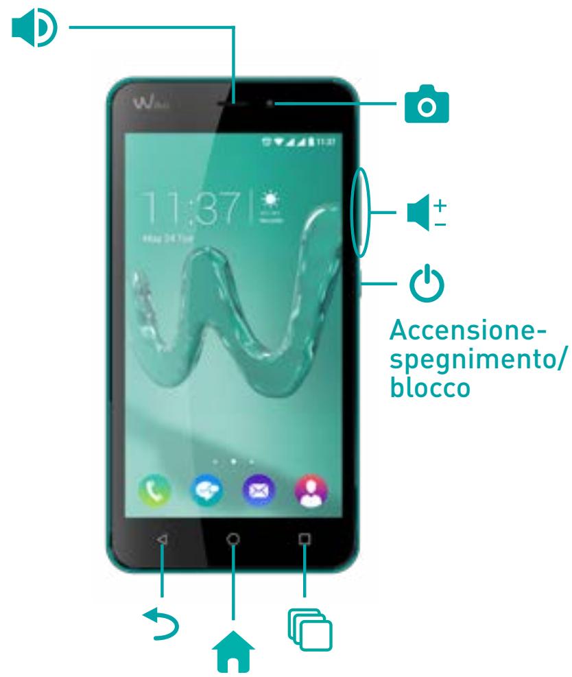 WIKO LUBI 3 - Componenti del dispositivo - 2