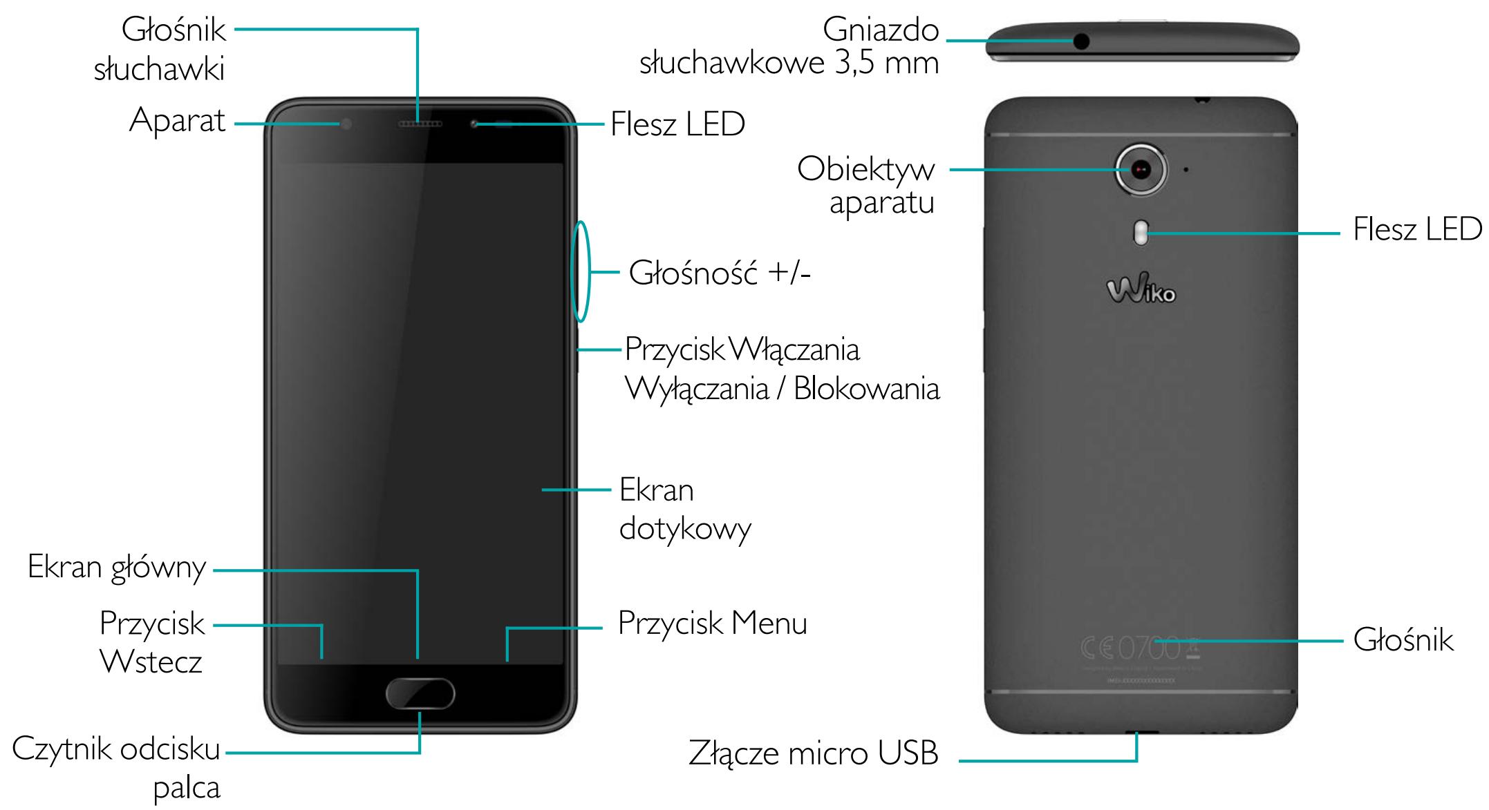 WIKO JERRY MAX - Opis Twojego telefonu - 1