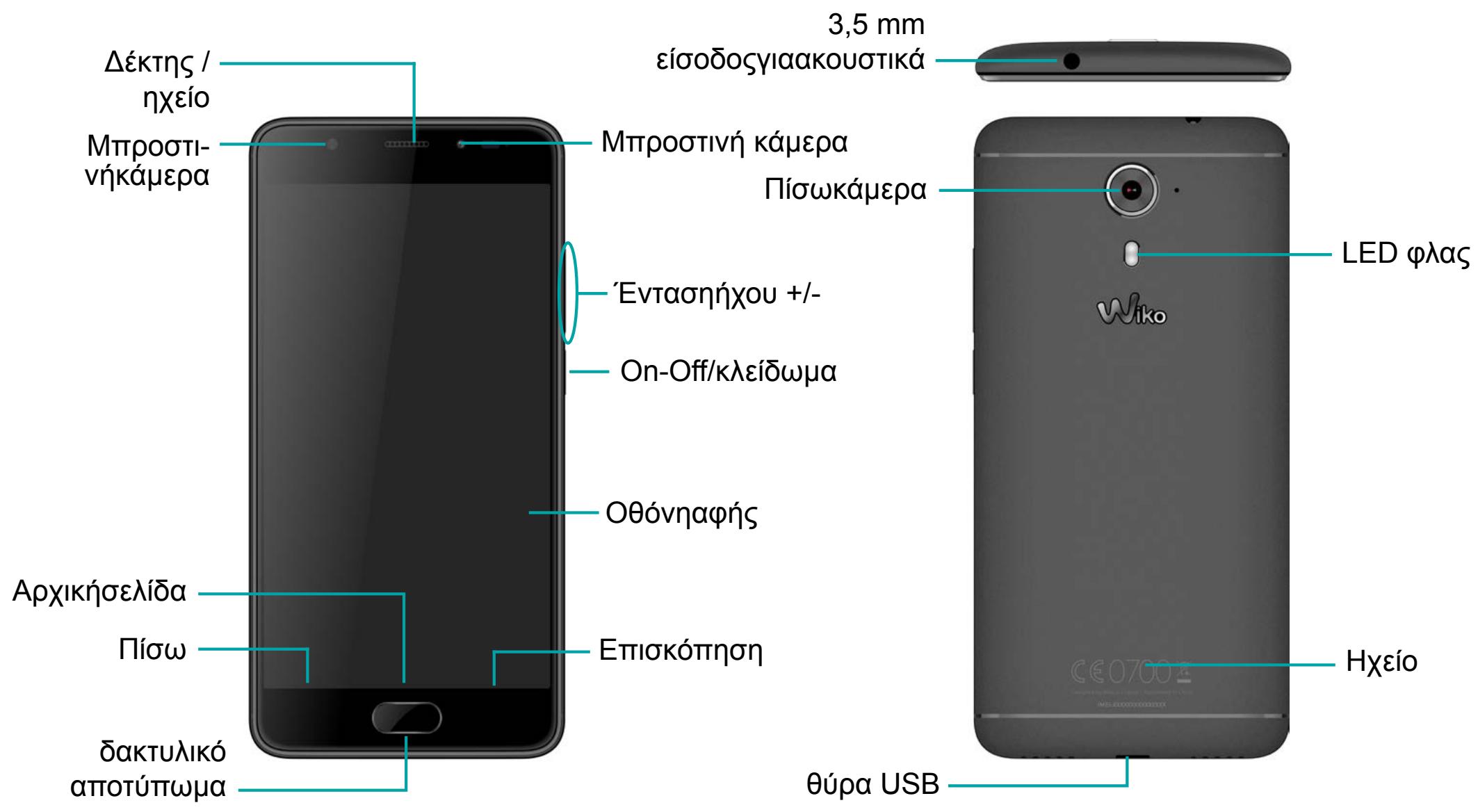 WIKO JERRY MAX - Περιεχόμενο της συσκευασίας: - 1