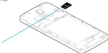 WIKO VIEW2 PRO - - Wkładanie karty pamięci - 1