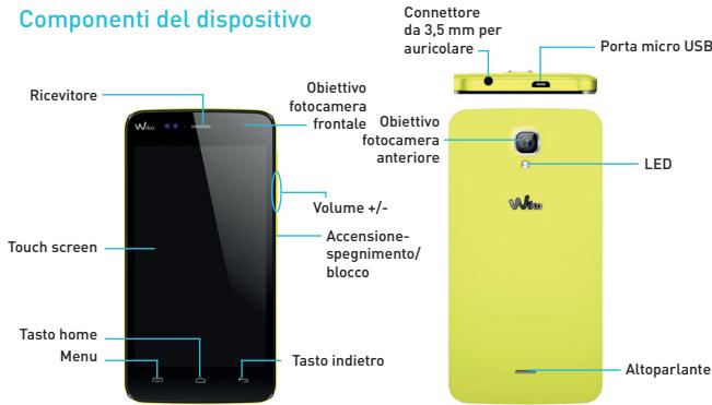 WIKO VIEW2 PRO - Contenuto della confezione: - 1