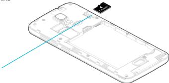 WIKO VIEW2 PRO - \~ Installing the Memory Card - 1