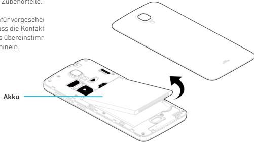 WIKO VIEW2 PRO - \~ Einsetzen des Akkus - 1