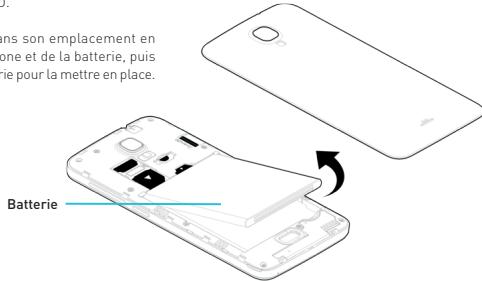 sons son emplacement en one et de la batterie, puis e pour la mettre en place. Batterie