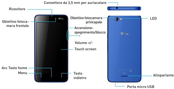 WIKO VIEW2 PLUS - Contenuto della confezione: - 1