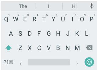 ZTE GRAND X PRO - Google Keyboard - 1