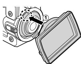 OLYMPUS TG-TRACKER - Fixation du cache-objectif sous-marin - 1