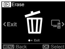OLYMPUS TG-TRACKER - Utilisez ou pourmettre en surbrillance [Erase] et appuyez sur OK. - 1