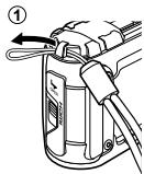 OLYMPUS TG-TRACKER - Fixer la dragonne - 1