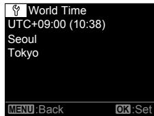 OLYMPUS TG-TRACKER - Réglage de l'horloge - 2