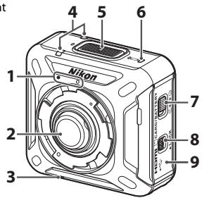 NIKON KEYMISSION 170 - Boîtier de l'appareil photo - 1