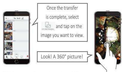RICOH WG-M1 - Viewing on a Smartphone - 1