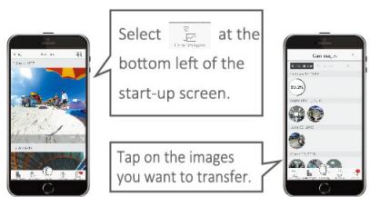 RICOH WG-M1 - Transferring to a Smartphone - 1