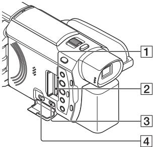 SONY XDCAM PXW-Z100 - Éléments et commandes - 4