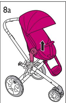 QUINNY ZAPP XPRESS - Pour enlever le siège - 2
