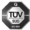 Q TÜV SÜD ISO 9001