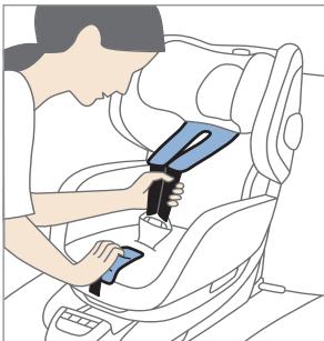 RECARO MONZA NOVA EVO - Lapsen kiinnitys (voiden korkeussaedollä) - 1
