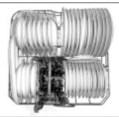 HAIER DW12-T1347 - DW12-T1347B - DW12-T1347S - Portaherramienta - 1