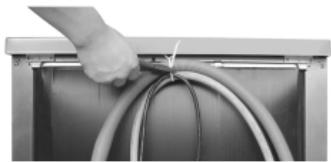 HAIER DW15-T2145 - DW15-T2145S - DW15-T2145X - como se remueve la tapa de su lavadora de platos Por favor - 2