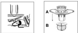 HAIER DW15-T2145 - DW15-T2145S - DW15-T2145X - De sproeiarmen reinigen - 1