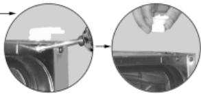 HAIER DW15-T2145 - DW15-T2145S - DW15-T2145X - Hoe verwijdert U het top van het vaatwasmachine - 8