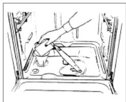 HAIER DW15-T2145 - DW15-T2145S - DW15-T2145X - Carge de la sal en el descalcificador - 1