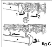 HAIER DW15-T2145  -  DW15-T2145S -  DW15-T2145X - scaffali per coltelli - 6