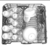 HAIER DW15-T2145 - DW15-T2145S - DW15-T2145X - Knife rack - 2