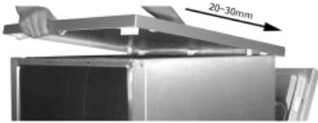 HAIER DW15-T2145 - DW15-T2145S - DW15-T2145X - Den Deckel der Geschirrwaschmaschine abbauen - 5