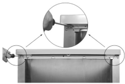 HAIER DW15-T2145  -  DW15-T2145S -  DW15-T2145X - Come togliere il coperchio del tuo lavastoviglie - 3