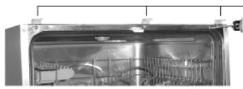 HAIER DW15-T2145 - DW15-T2145S - DW15-T2145X - Cóme se remove a cubertura de sua lava-louça Por favor - 7