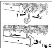 HAIER DW15-T2145 - DW15-T2145S - DW15-T2145X - Knife rack - 5