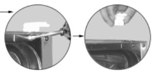 HAIER DW15-T2145  -  DW15-T2145S -  DW15-T2145X - Come togliere il coperchio del tuo lavastoviglie - 8