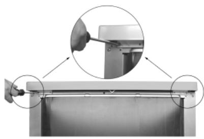 HAIER DW15-T2145 - DW15-T2145S - DW15-T2145X - Cóme se remove a cubertura de sua lava-louça Por favor - 3
