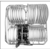 HAIER DW12-D2147FBIS  -  DW15-T2147 -  DW15-T2147S - Messerhalter - 1